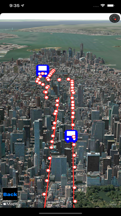 NYC Bus in 3D City View screenshot 2