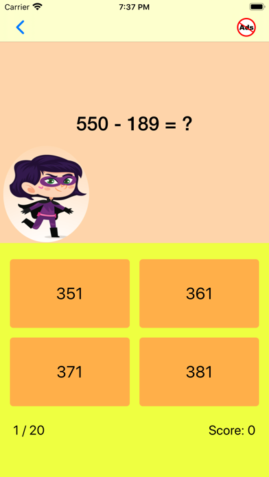 Third Grade Math Quiz screenshot 4