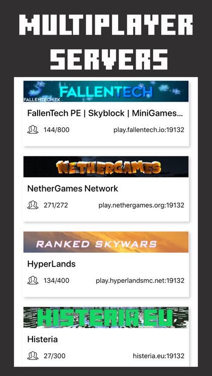 Addons for Minecraft .