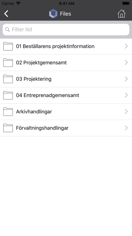 Projektstruktur