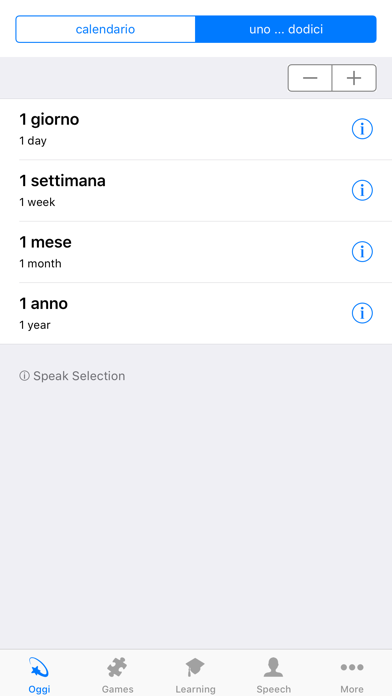 Learn Italian - Calendar 2019 screenshot 2