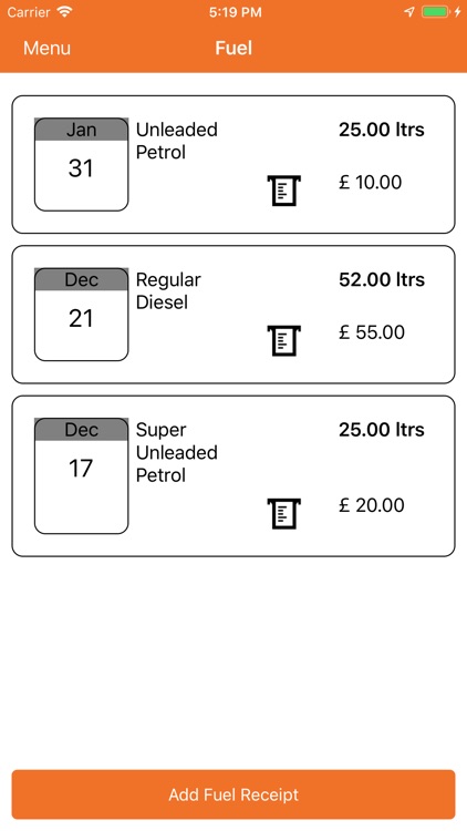 Mileage Track screenshot-5