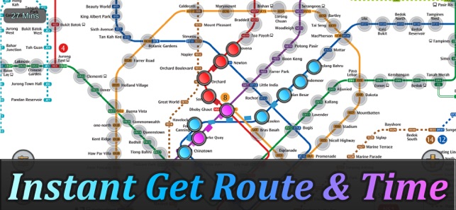 Singapore MRT Map Route(Pro)(圖6)-速報App