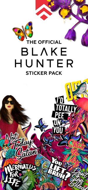 Blake Hunter Sticker Pack