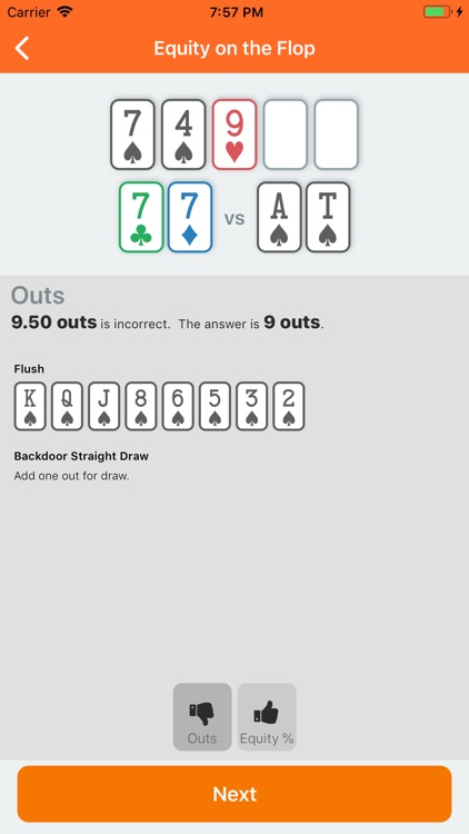 Poker Drills: Learn on the Go screenshot-4