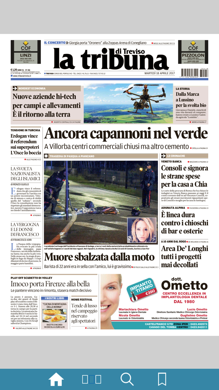 La tribuna di Treviso