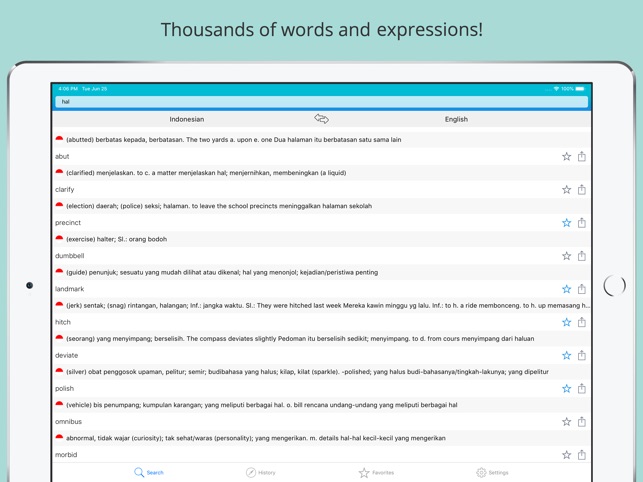 English Indonesian Dictionary On The App Store