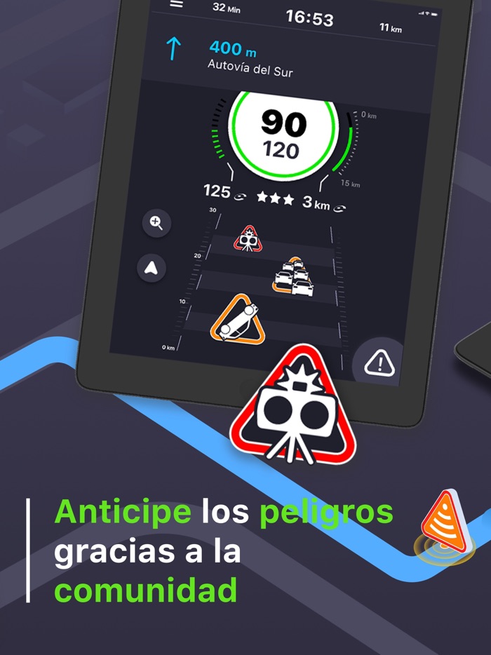 Coyote Radares, GPS  tráfico