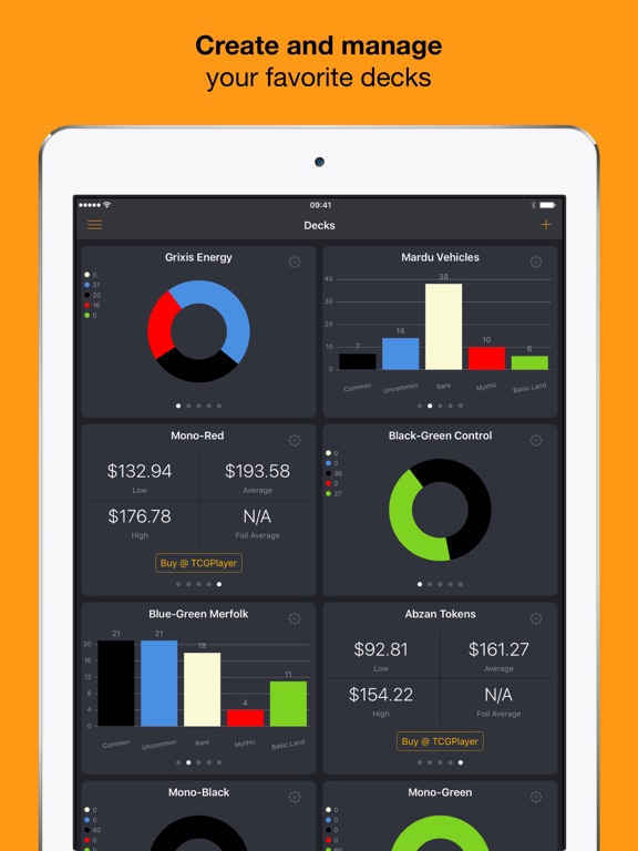 MTG Manager для iPad