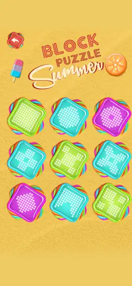 Game screenshot Block Puzzle Summer apk