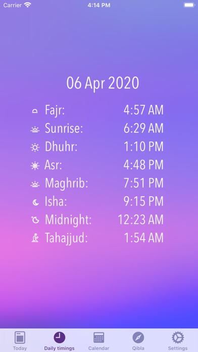 Salaah Time screenshot 4