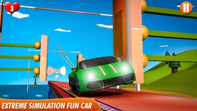 Happy Fun Car Race: 3d Rush screenshot 2