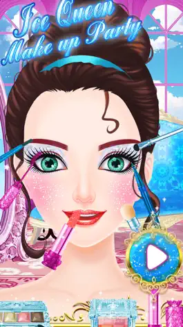 Game screenshot Ice Queen Make Up Party Salon apk