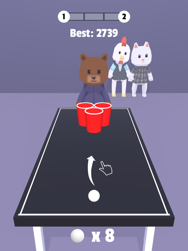 Beer Pong., game for IOS
