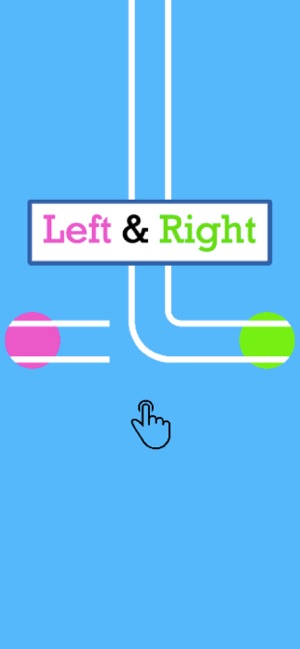 Left & Right: colored dots