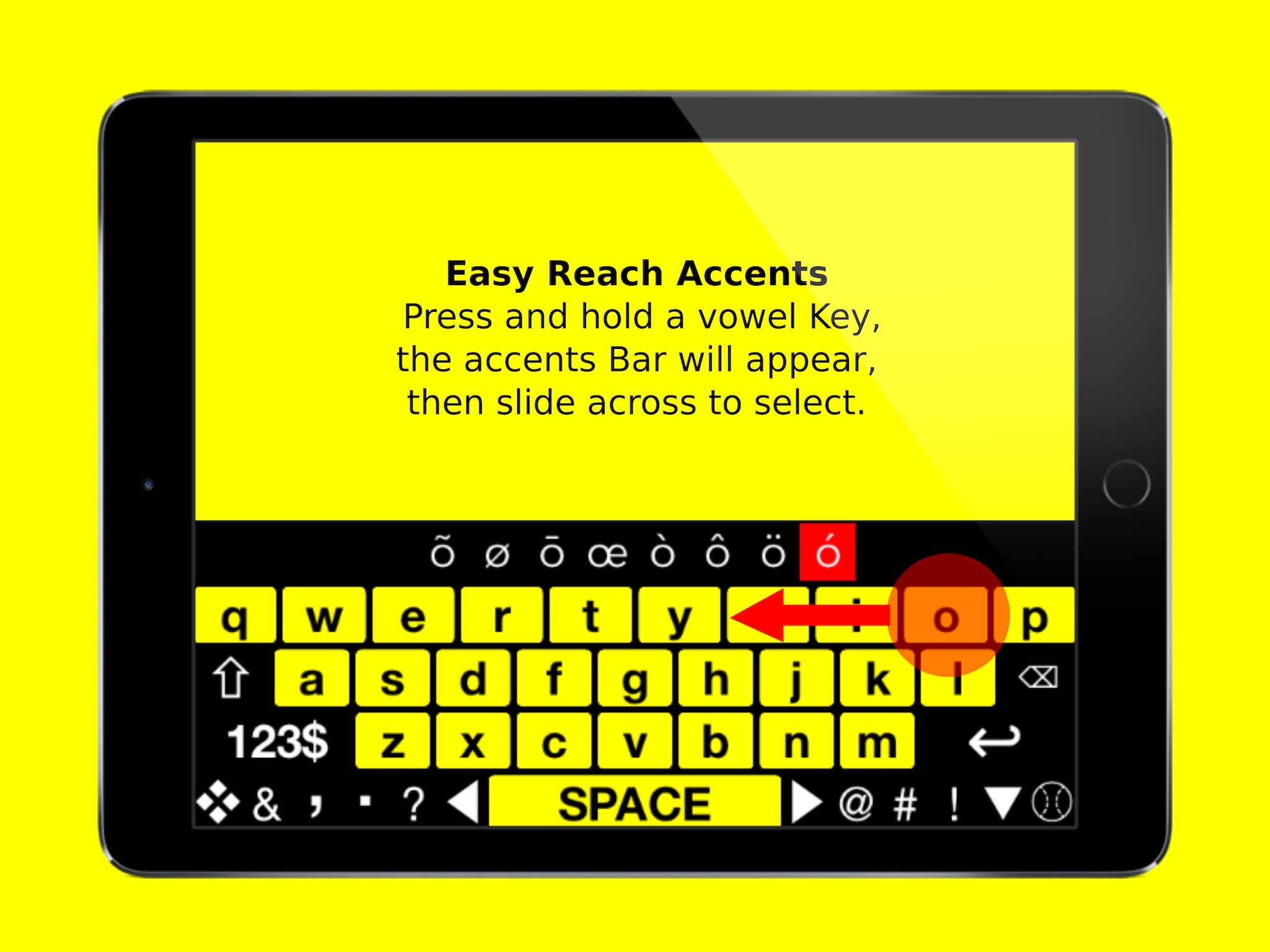 Big Keys Low Vision Keyboard screenshot 4