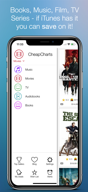 CheapCharts: Your Media Deals(圖2)-速報App