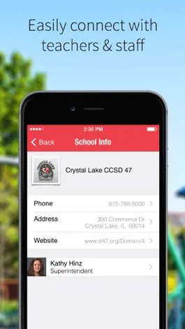 Game screenshot Crystal Lake Elem District 47 apk