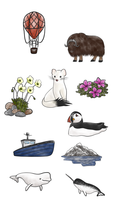 Arctic Stickers screenshot 3