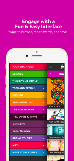 Brainfeed – Educational Videos(圖2)-速報App