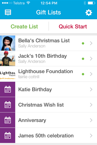 The Gift Register screenshot 2