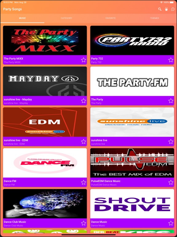 Screenshot #4 pour Party Songs - Best Party Music