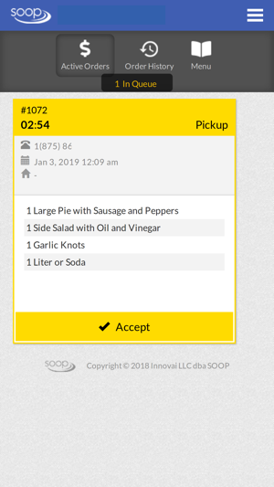 SOOP Text Ordering System(圖8)-速報App