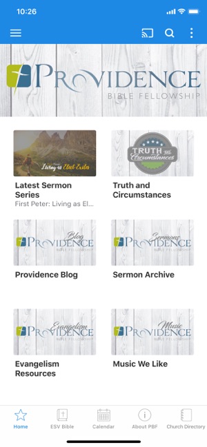 Providence Bible Fellowship(圖1)-速報App