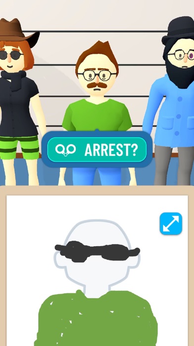 Line Up: Draw the Criminal screenshot 4