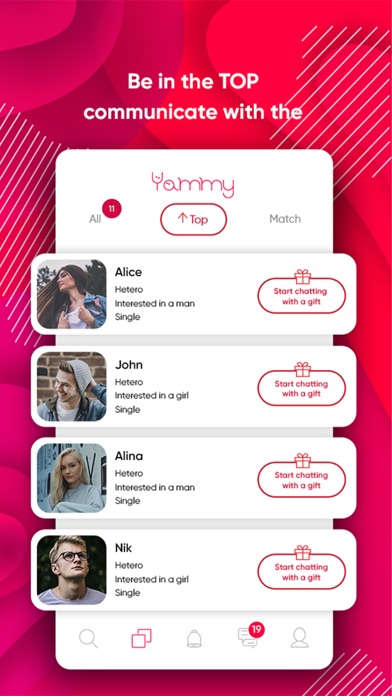 Yammy Dating - знакомства screenshot 3