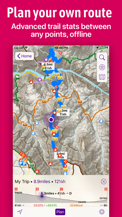 Hikepack: Clever Hiking Maps screenshot 4