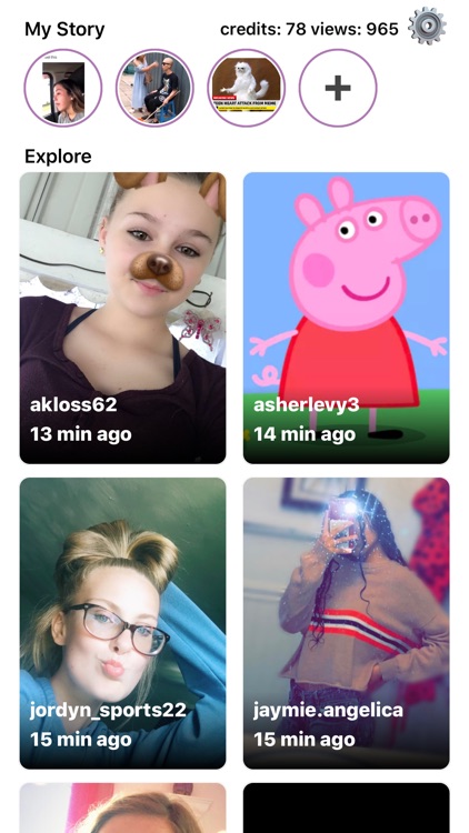 Shoutout - Public Stories