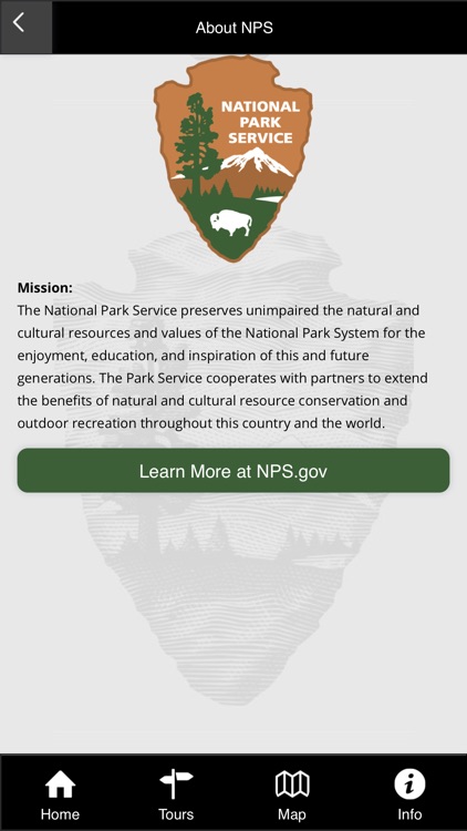 National Park Service Tours