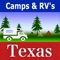 Camping spots & RV's is a simple and easy to use map to find the nearest Campsites or RV Park locations