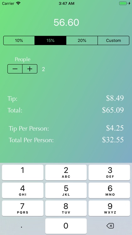 Tip and Discount Calculator