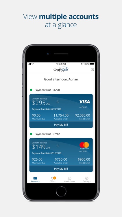 Credit One Bank Mobile