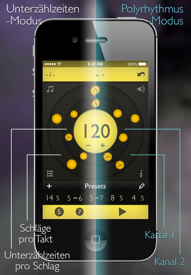 Tempo Advance - Metronome screenshot 2