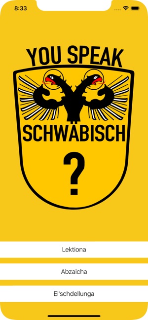 You Speak Schwäbisch?