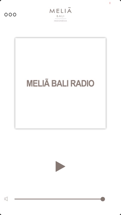 Melia Bali Radio