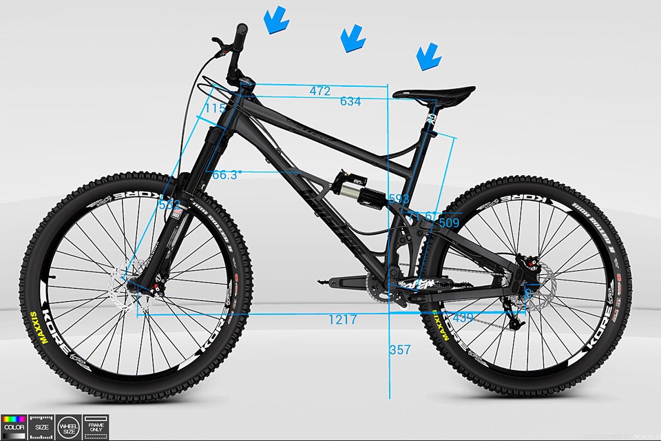 Bike 3D Configurator screenshot 2