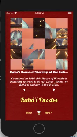 Game screenshot Bahá'í Puzzle apk