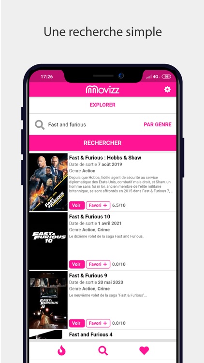 Movizz - Explorateur de films screenshot-3