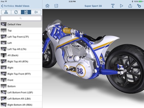 SAP Visual Enterprise Viewer - náhled