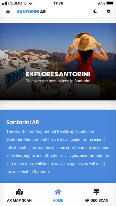 Santorini AR screenshot 2