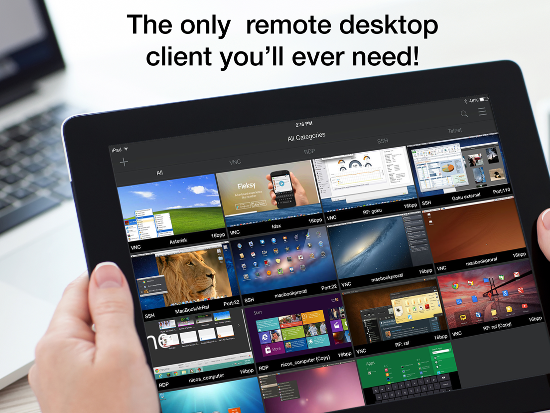 Remoter VNC - Remote Desktop - App voor iPhone, iPad en iPod touch ...