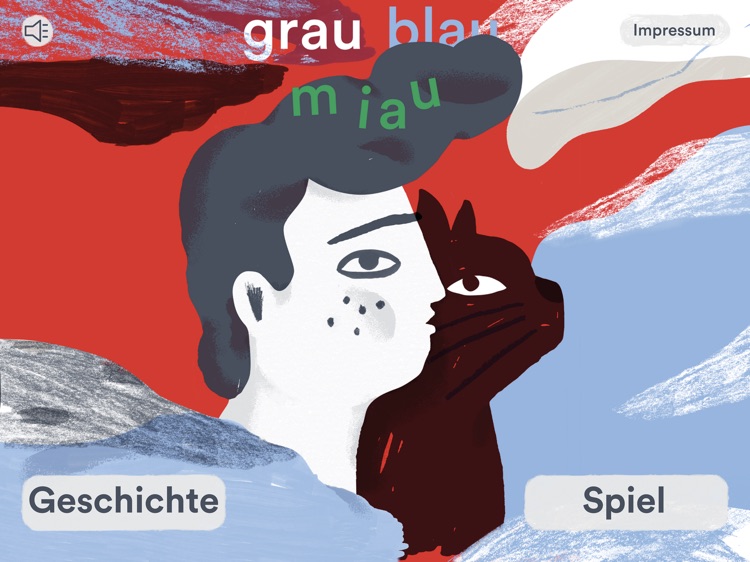 grau blau miau