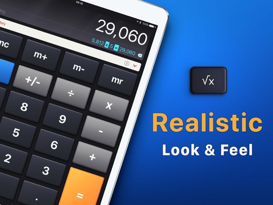 Calculator HD Free screenshot