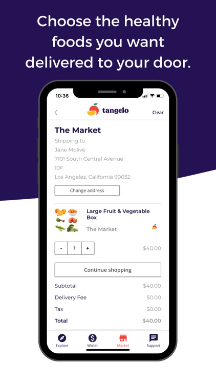 Tangelo - Healthy food for all screenshot-4