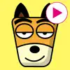 TF-Dog Animation 8 Stickers App Delete
