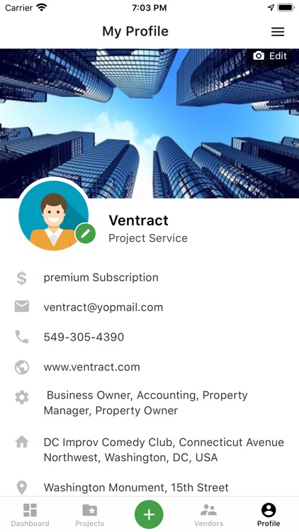 Ventract